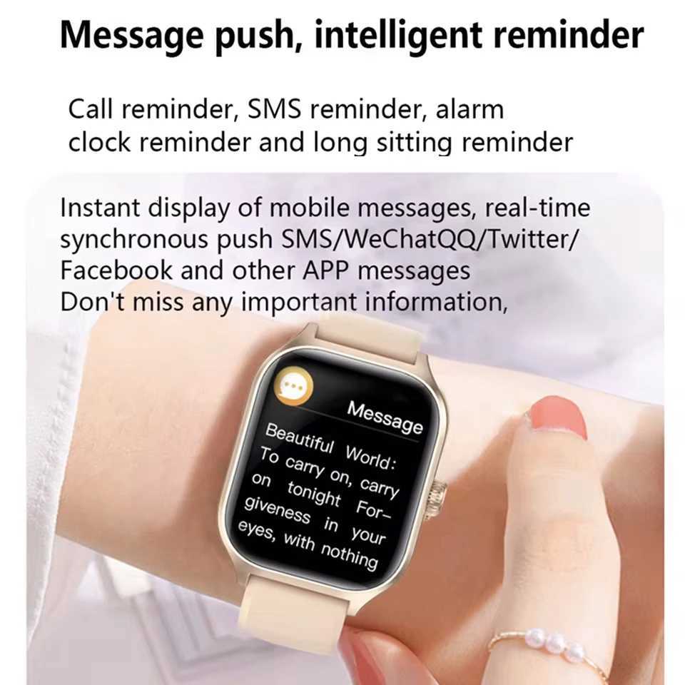 2026 New H9 and H6 Smartwatch Dial to Answer Calls Calorie Tracking Rate Blood Oxygen Monitoring Smart Watch C251203