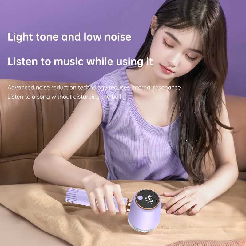 ONEKA Three Levels Household Hair Ball Trimmer Portable Electric Lint Remover Hairball Clothes Fizz Fluffs Removal USB Charging M251203 - view 4