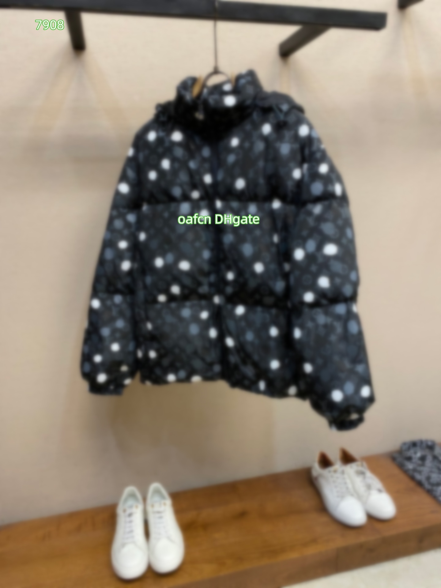 designer jacket puffer jacket down jacket parka puffer coat Waterproof windproof Warm coats winter jacket outdoor mens jackets Monogram Jacquard Down Jacket