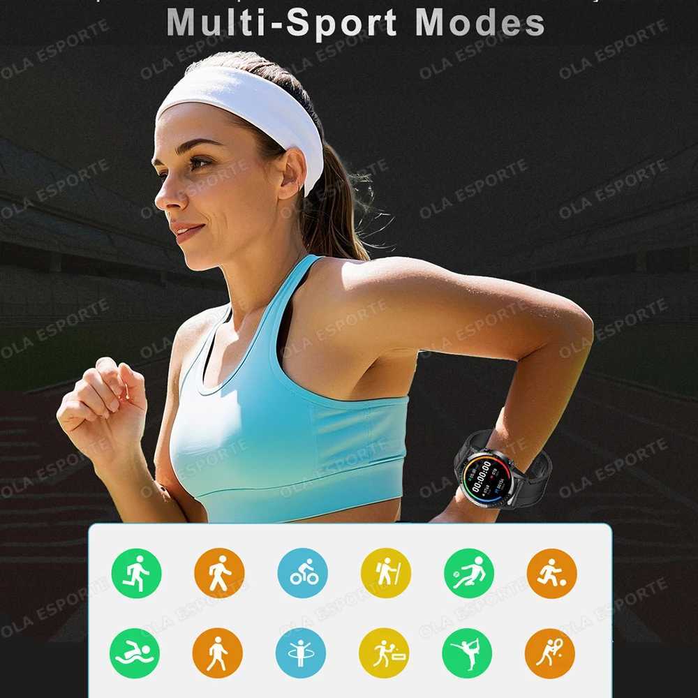 ECGPPG Call Smart Watch Men Laser Health Blood Pressure Fitnes Sports Watches Man Sports Waterproof SmartwatchBox C251203