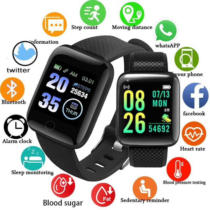 116plus Smart Watch Men Wen Connected Phone Music Fitness Mtifunctional Sports Bracelet Sleep Monitor Smartwatchs C251203