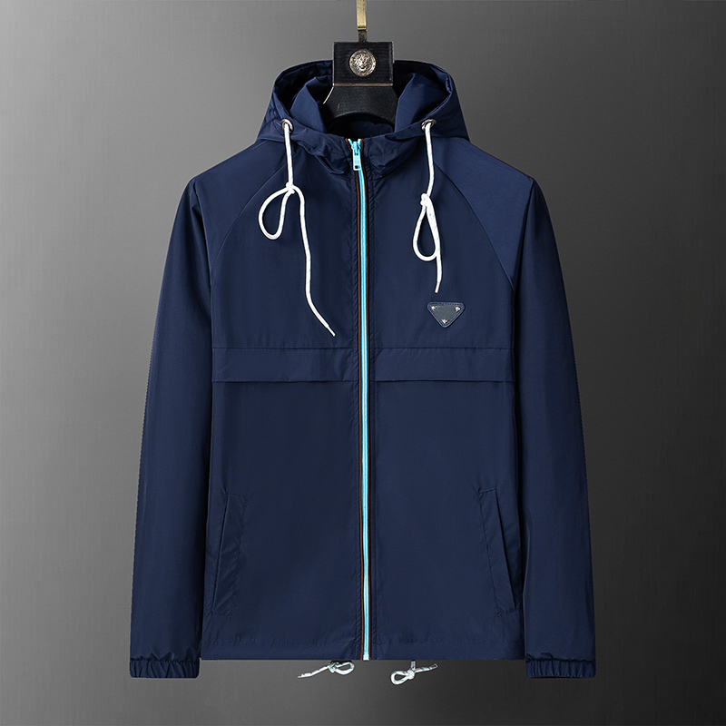 Men's Designer Sports Bomber Jacket Casual Windbreaker jackets Athletic Men Lightweight Windbreaker