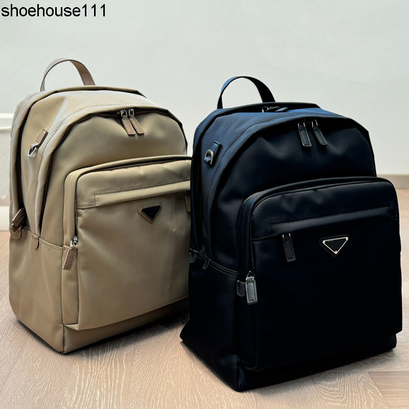Backpack Style Classic Nylon Backpack Designer Mens Business Backpacks Large Capacity Womens Travel Bags Fashion Casual Schoolbag Portable Laptop Bag