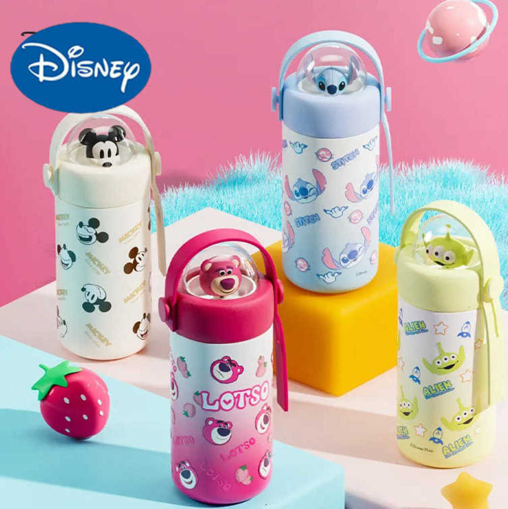 Disney Kids Thermos Cup - 316 Stainless Steel Cute Stylish Portable Pocket Cup Kids Water Bottle H251203