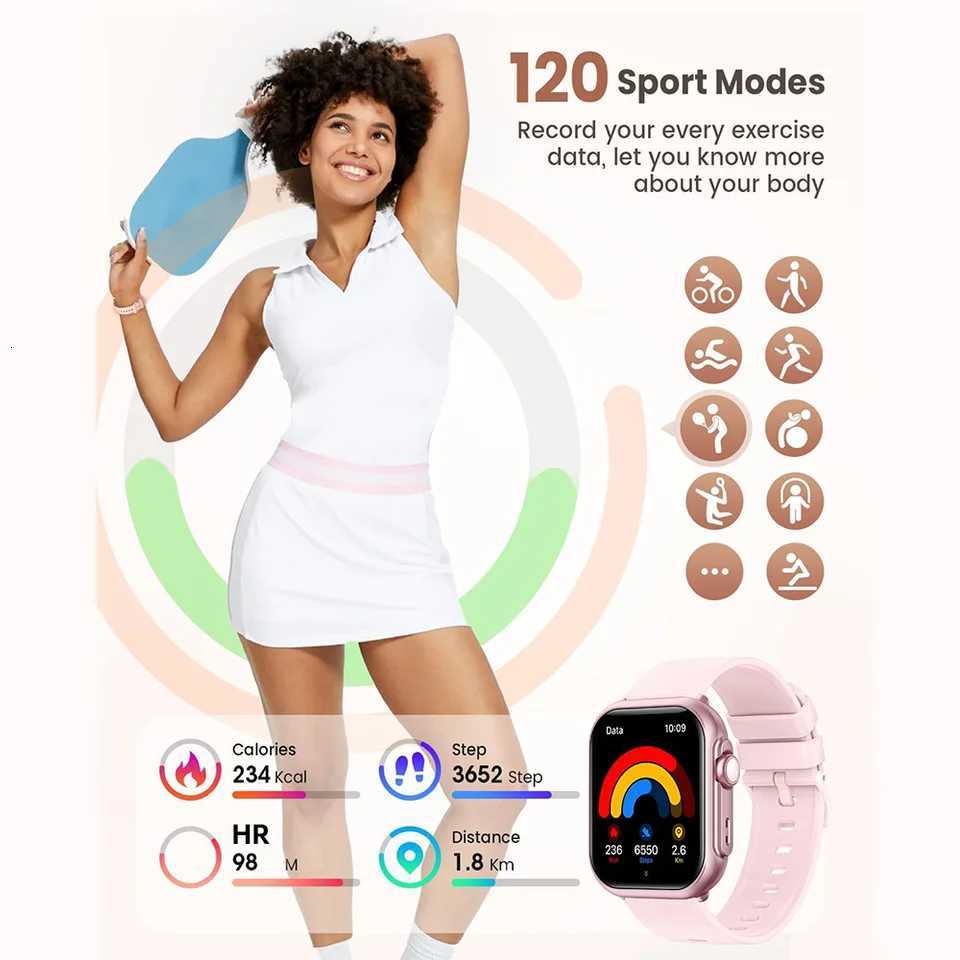 Viiray Smart Watch with 1000mAh Battery 100-Day Long Battery Life 110 Sports Modes Rate Sleep Monitor for Men Wen C251203