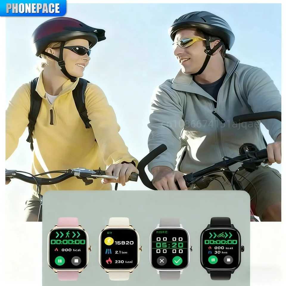 PHONEPACE H9 Intelligent Watch Call Remote Photography Sleep Monitoring Mtiple Sports Modes Rate Blood C251203