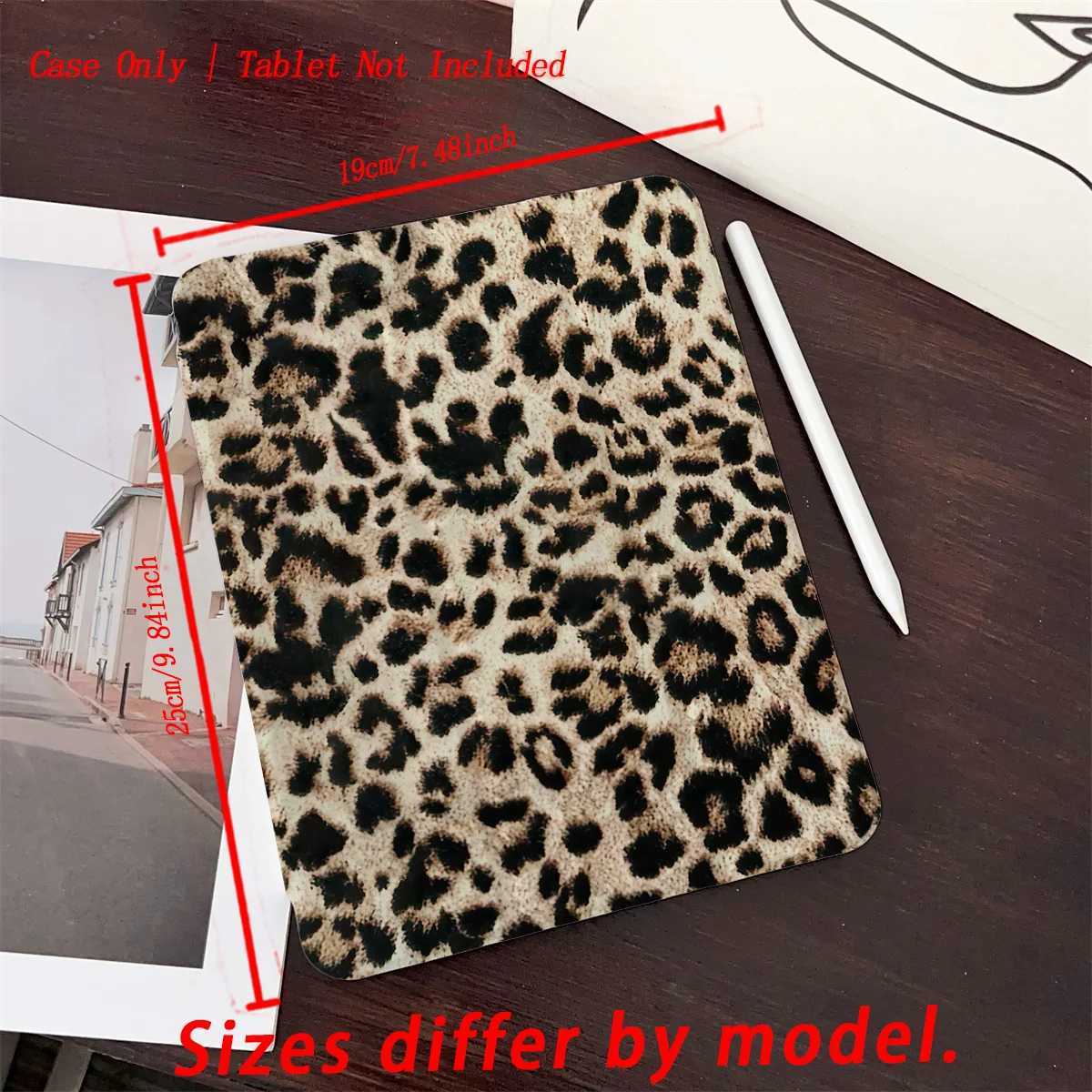 Fashionable Irregular Leopard Print iPad Case For iPad Pro 11/129 Air 3/4 109 Inch Mini 6 Fashion CoverW251203