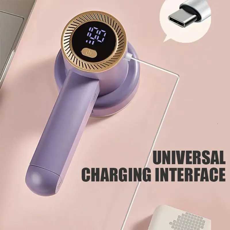 Electric Lint Remover Shaver with LED Digital Display Sweater Couch Fabric Pill Shaver for Sweater Couch Clothes Carpet M251203 - view 7