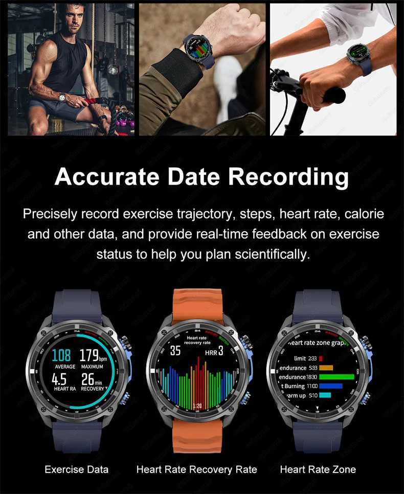 Corning Gorilla High End watch Swimming Waterproof Smart Watches Swim six axis sensor Sports Smartwatch 4GB Memory GPS Map C251203