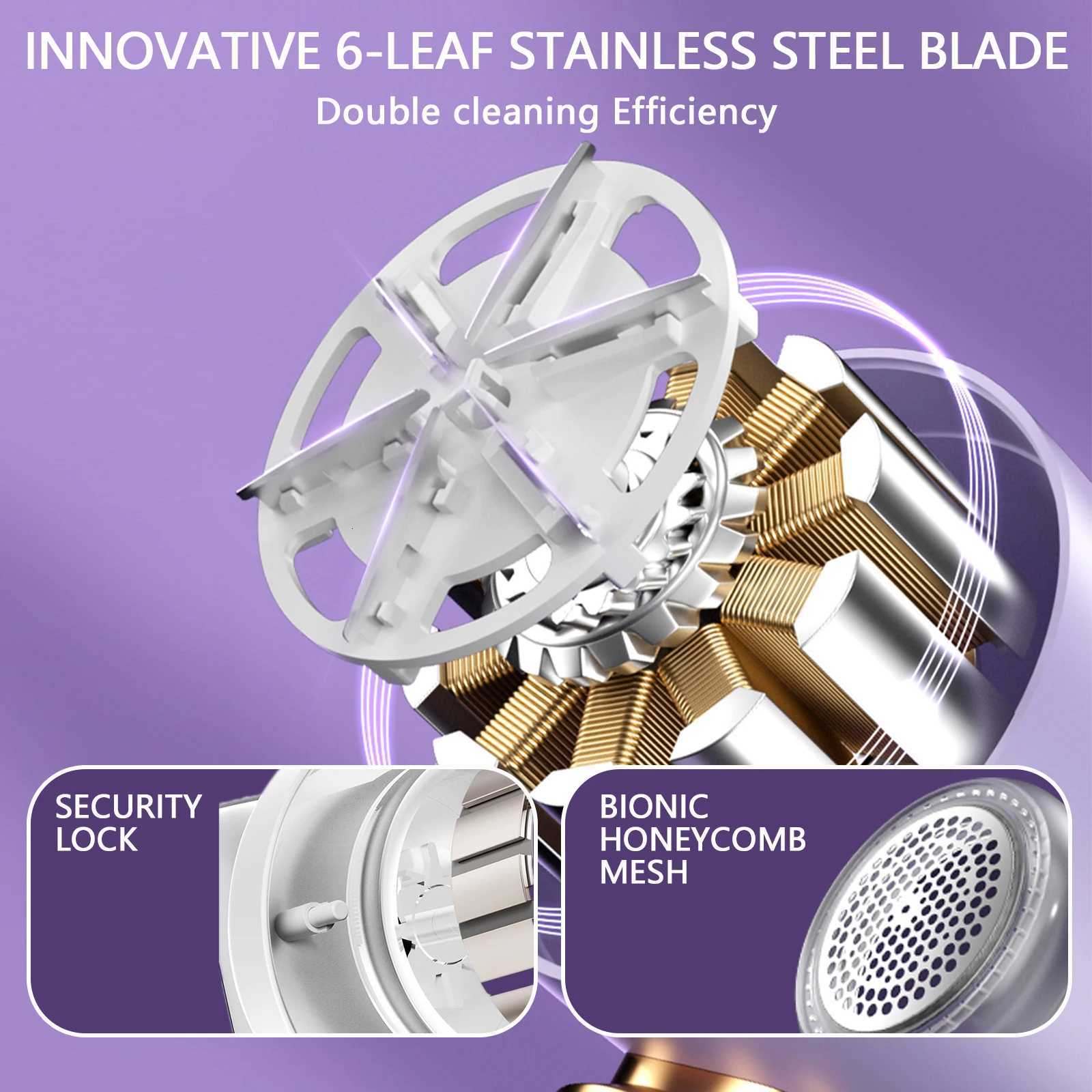 Electric Fabric Shaver Sweater Shaver with LED Display Lint Roller 3-Speeds for Removing Fuzz Pill Form Clothing Couch M251203 - view 4