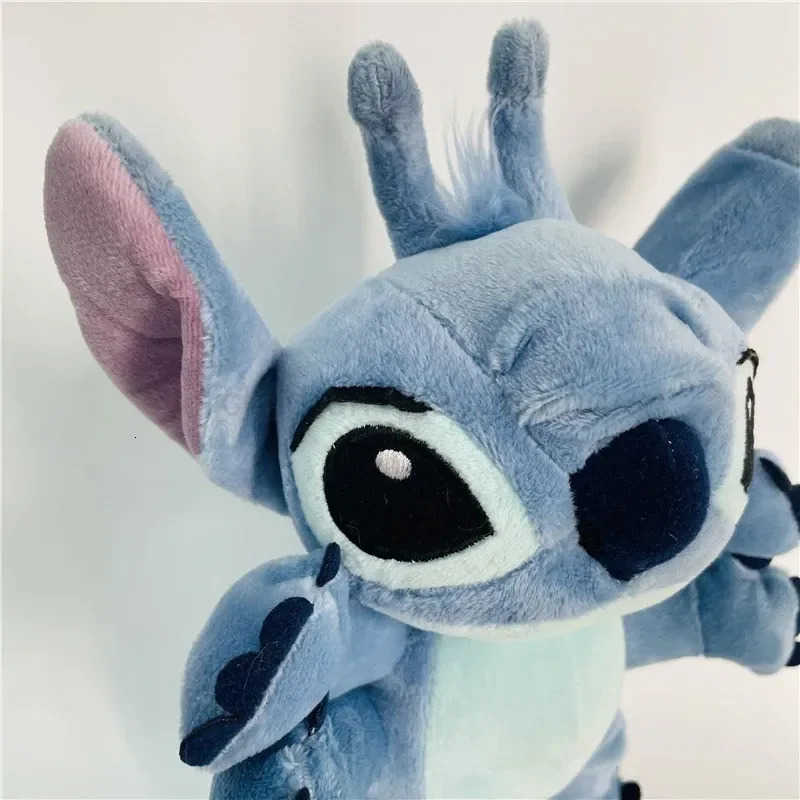 Disney 22cm87inch Cartoon Lilo And Stitch Plush ToysShape 4 Hands 626 Stitch Stuffed Soft Doll For kids Gift H251203