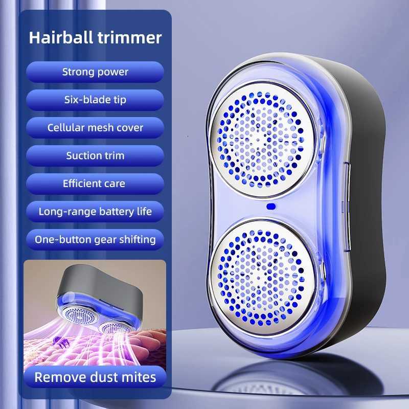 Double-Sided Fabric Shaver - Electric Lint Remover USB Rechargeable Clothes Shaver with Hair Collector for Sweater/Sweatshirt M251203 - view 7