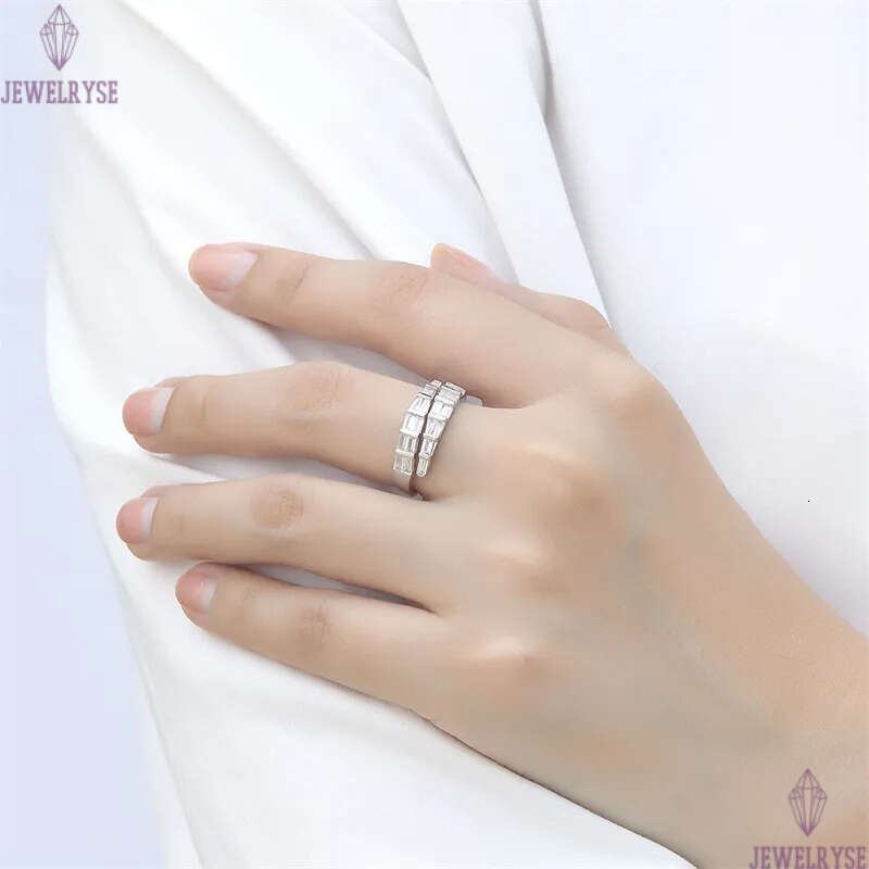 luxury diamond designer ring for wed party 925 sterling silver white 5A zirconia engagement wedding band rings fashion jewelry woman friend gift box s