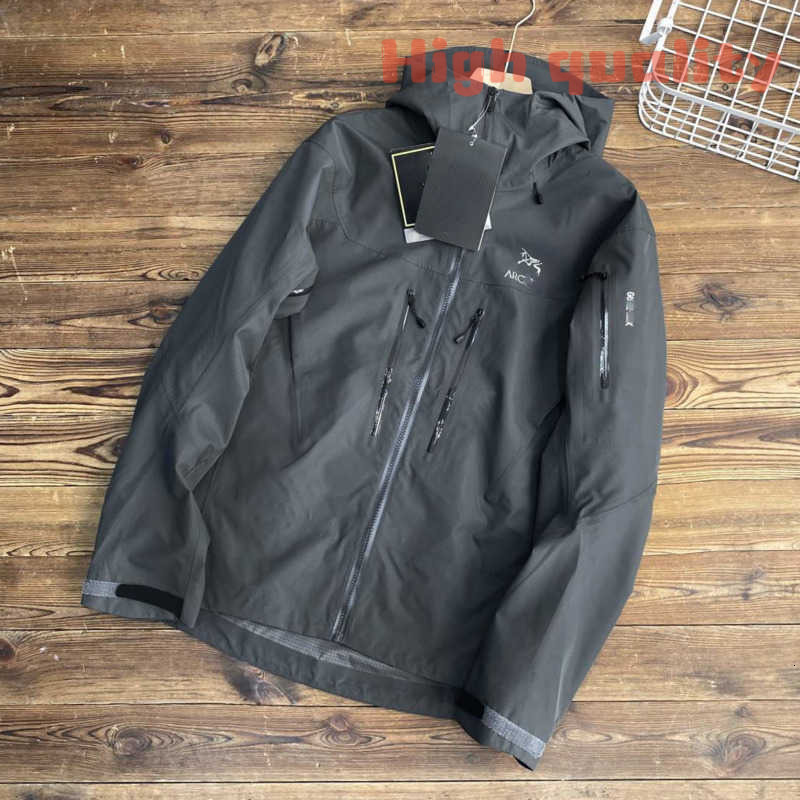 Artery Jacket Hoodie Lightweight Embroidered Designer Jacket Arcteryxlies Jacket Outdoor Zipper Jacket M8 FLT Windproof And Waterproof Mountain Skiing Jacket