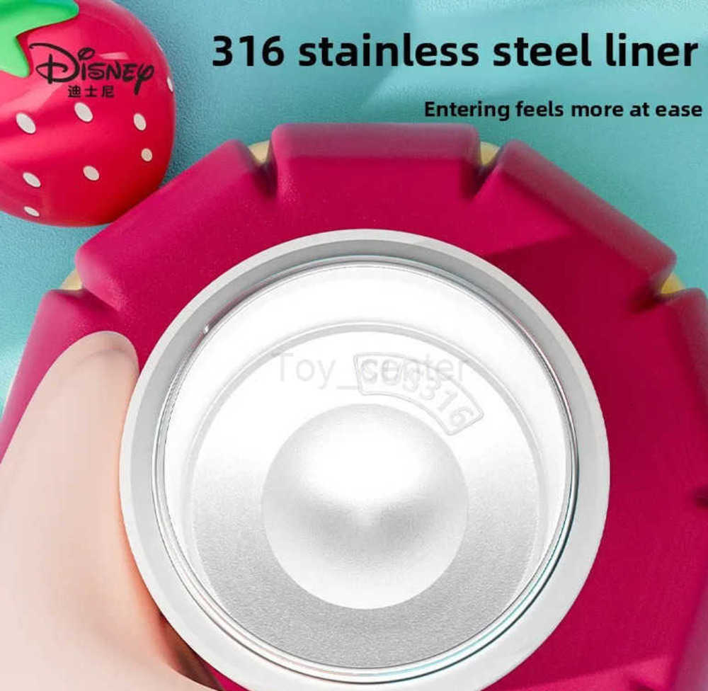 Disney Kids Thermos Cup - 316 Stainless Steel Cute Stylish Portable Pocket Cup Kids Water Bottle H251203