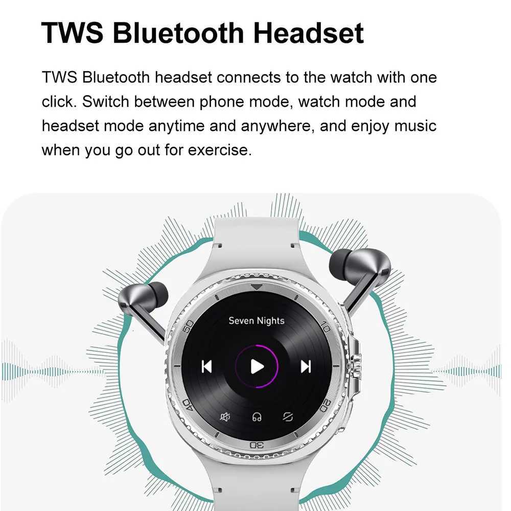 2025 New DT Watch 8 tra Smart Watch Men 1GB Memory Video GPS NFC 47mm AMOLED Fitness Sports Tracker Health Smartwatches Wen C251203