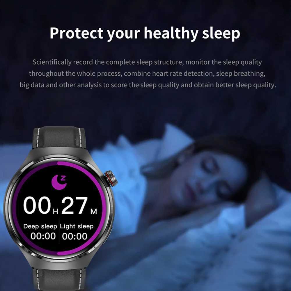 2025 New Watch 4 Pro Upgrade GPS NFC Mens Smartwatch 360360 AMOLED HD Call Waterproof Smart Watch C251203