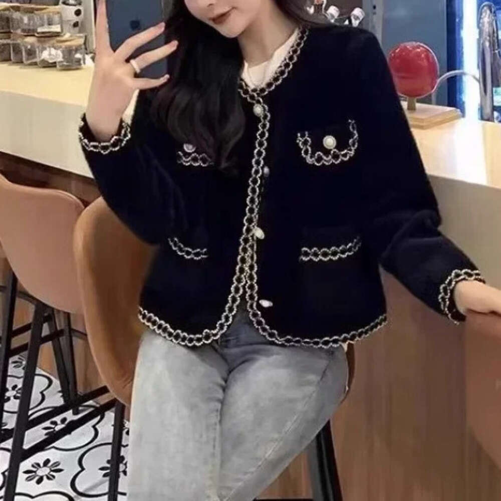 Fashionable Versatile Hot Sale Of The Season Spring Autumn Winter Light Coat Loose Cardigan Style Korean Celebrity Elegan