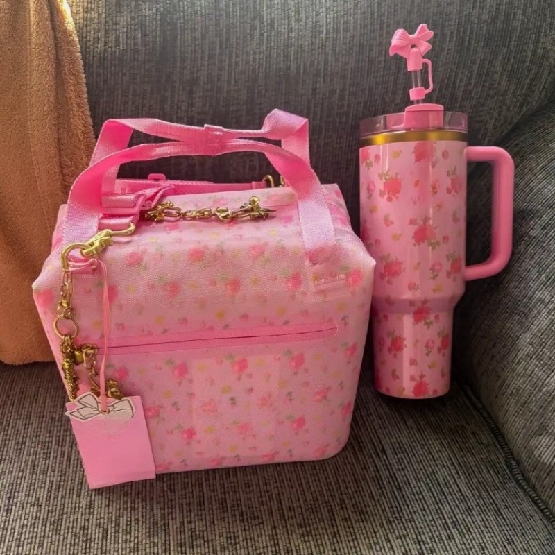 Julienne Mini Insulated Lunch Bag Box, Cooler Bag, Handbag for All-Day Use, with Compartments, Multi-Functional Practical Handbag, Suitable for Boating and Beach Use