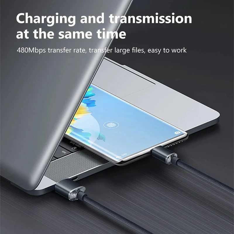NNBILI 120W 6A Fast Charge USB Type C Quick Charge Cable For Realme Phone Fast Charging Cable Data Cables C251203