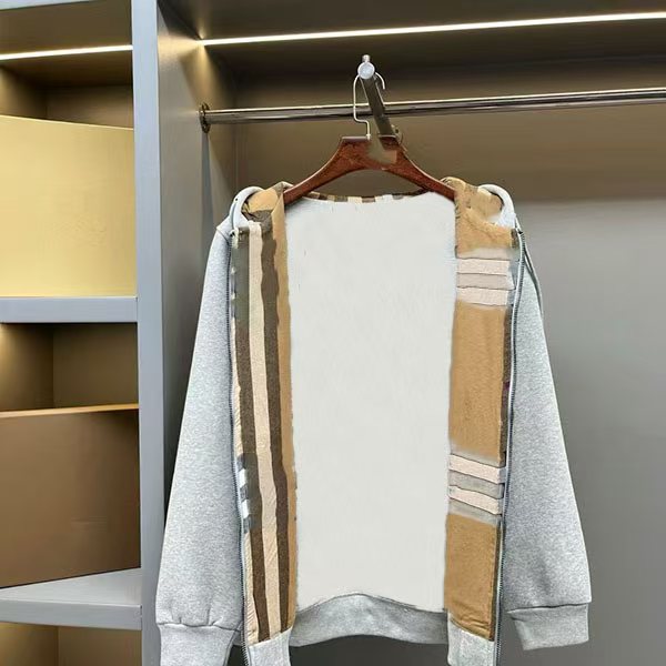 Men's hooded sweatshirt designer cardigan men's and women's fashionable street pullover loose hooded couple high-quality velvet pure cotton jacket