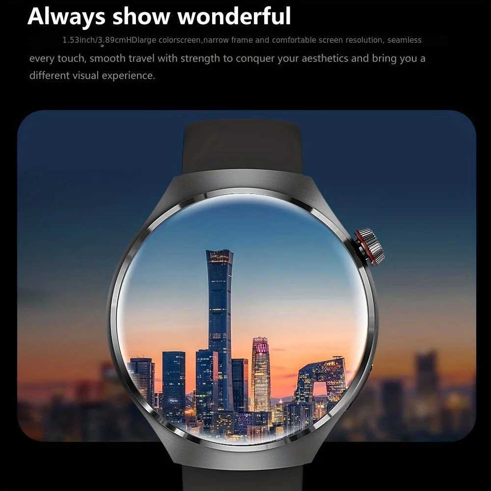 LAXASFIT 2025 New Mens Smart Watch HD Sn Rate Call NFC Smartwatch For Men Wen Holiday Gifts C251203