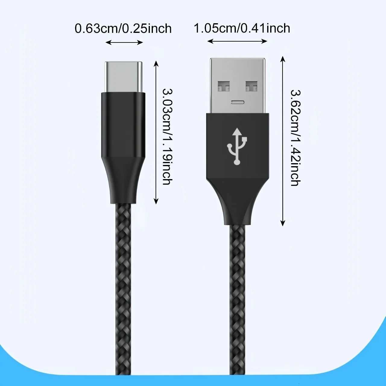 1PC USB A to USB C cable fast charging Type C charging cable suitable for iPhone 16 15 Pro Max Plus suitable for S24 C251203