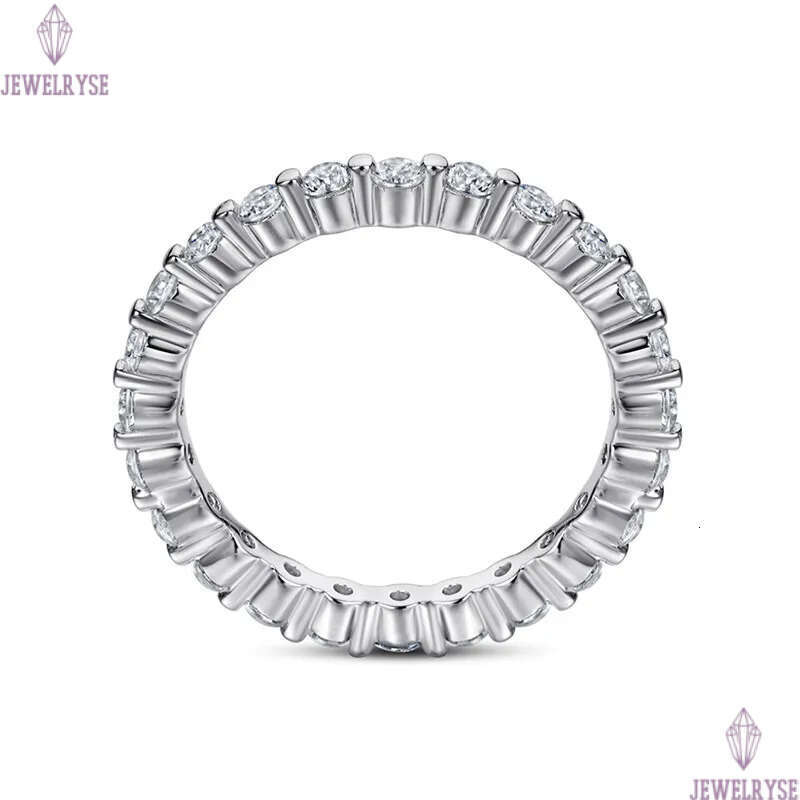 luxury 2mm 3mm diamond round band designer rings for women wed 925 sterling silver white 5A zirconia engagement ring jewelry woman friend party gift b