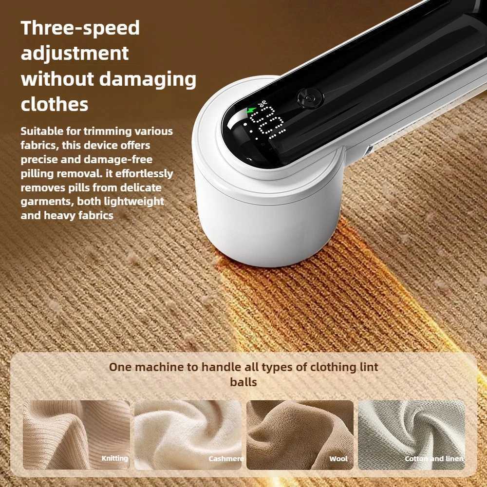 Electric FabricTrimmer USB Rechargable Fabric Shaver Fluff Pellet Remove Machine for Clothing Ball Sweater Hairball Trimmer M251203 - view 3