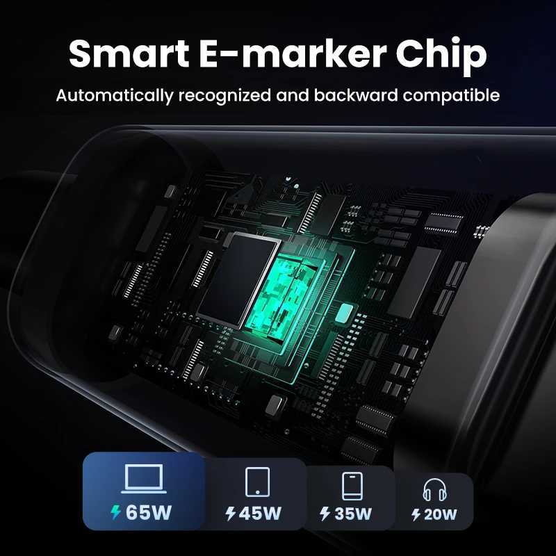 UGREEN Uno PD100W USB C to USB C Cable Fast Charging PD 30 Type C Cable for Book Pro/Air iPad Pro iPhone 15/14 C251203