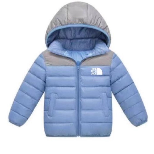 Designer Down Coat Children Clothes Boys Girls Jacket Luxury Puffer Kids Clothing Tops Cotton Outwear Color-blocked Down Jacket Kids