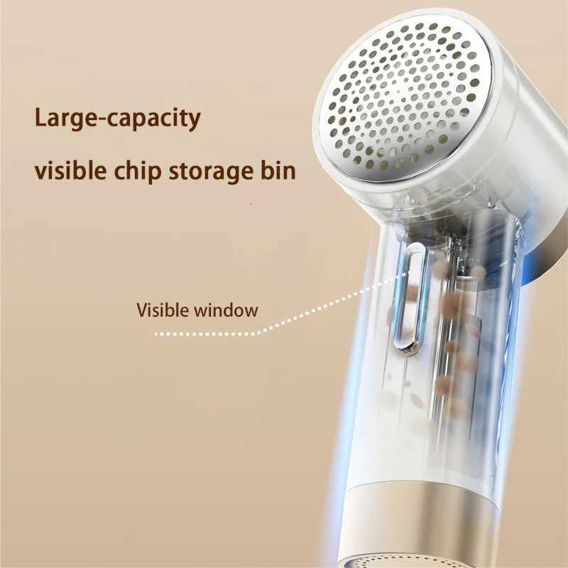 Electric Lint Shaver Digital Display Wireless Fabric Pill Remover 3 Speeds Rechargeable For Sweaters Clothes Hairball Trimmer M251203 - view 5