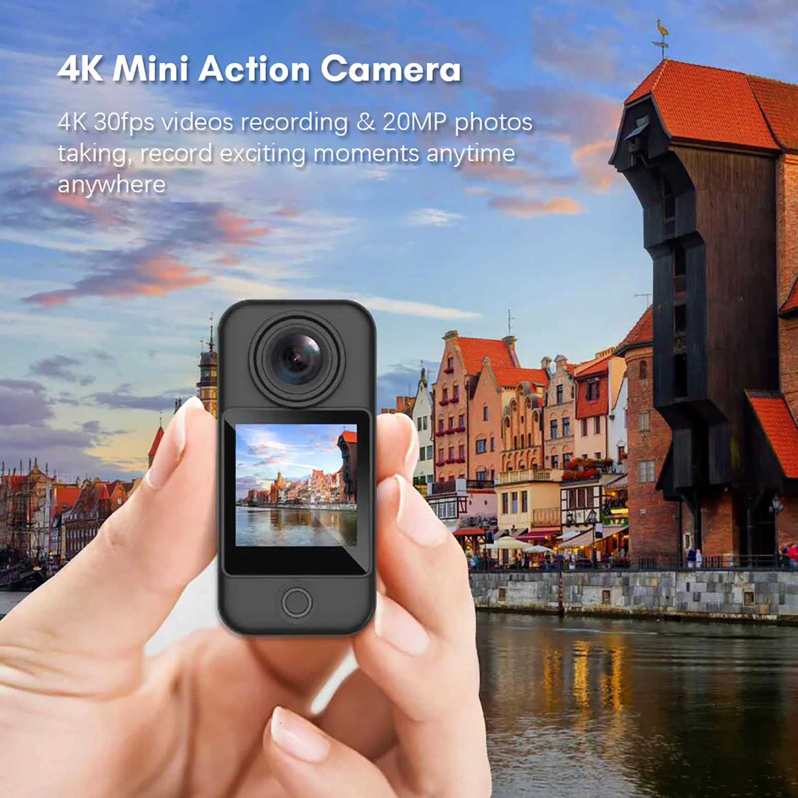 SJCAM C300 Pocket 4K 30FPS Action Camera 5G/24G WiFi Sports Camera 133 Inch Touch Control Sns 154 Wide Angle Lens 6-Axis Y251203