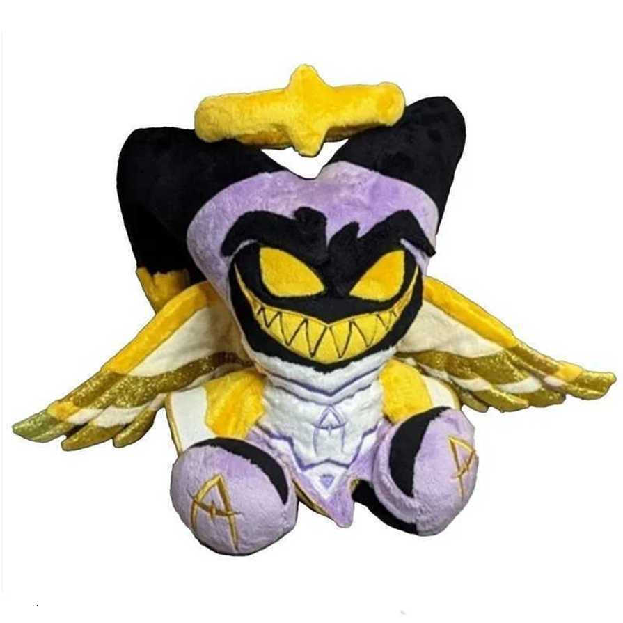 Stuffed Plush s Hazbin Hotel Peripherals Classic Adam Plush Exorcist Plush Fat Block low Toy Anime Filling Toy Sofa Decoration Childrens Gift C251202