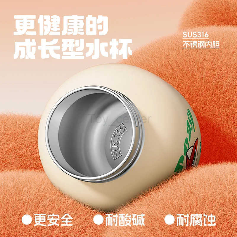 Disney Zootopia Kids Portable Mini Pocket Water Bottle Insulated Thermos Compact Nursery Baby Cup Cartoon Animal City Design H251203