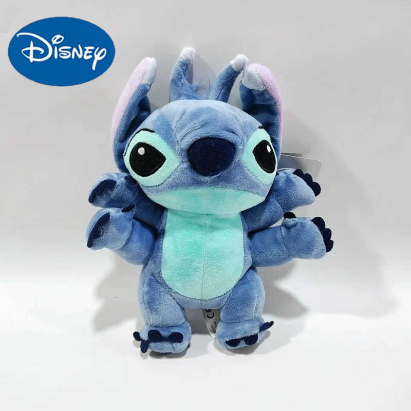 Disney 22cm87inch Cartoon Lilo And Stitch Plush ToysShape 4 Hands 626 Stitch Stuffed Soft Doll For kids Gift H251203