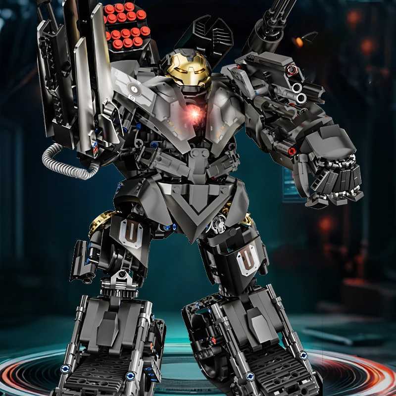 New Super Iron Heroes War Buster hine Building Toys Blocks Model Track Robot Armor Bricks Sets Birthday Gifts Boy Kids Adt C251203