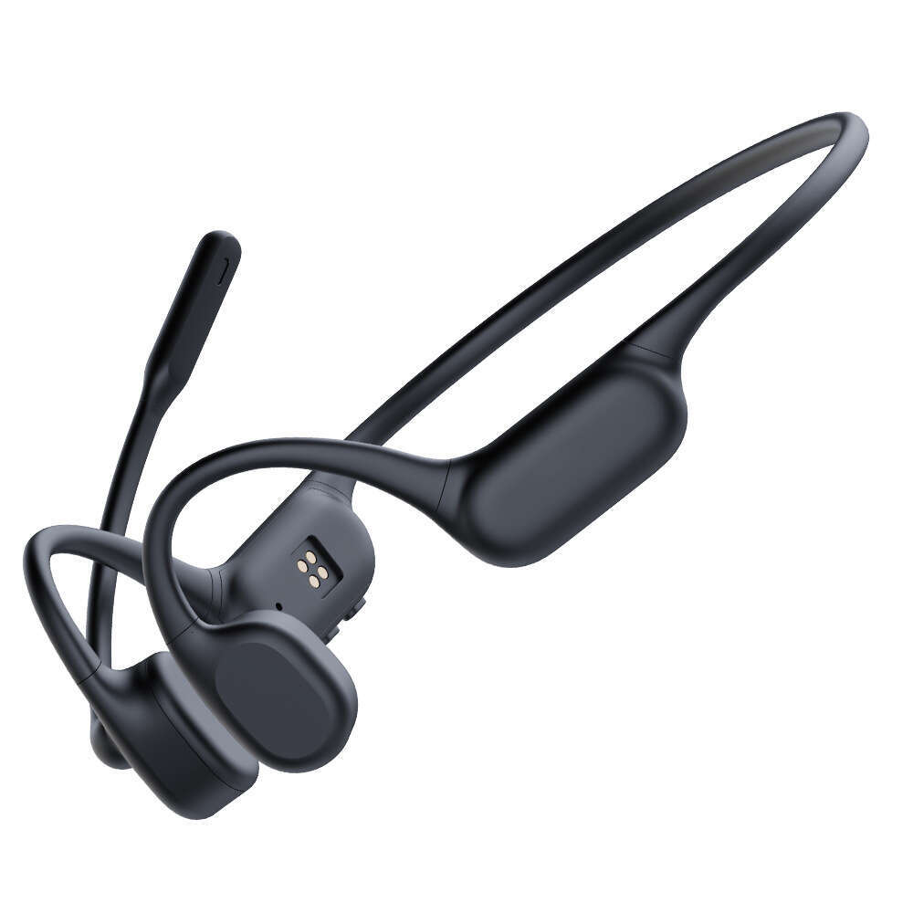 Famous brand Cross-border S18M True Bone Conduction Bluetooth with Microphone, Ultra-long Battery Life, Running and Cycling Sports Earphones
