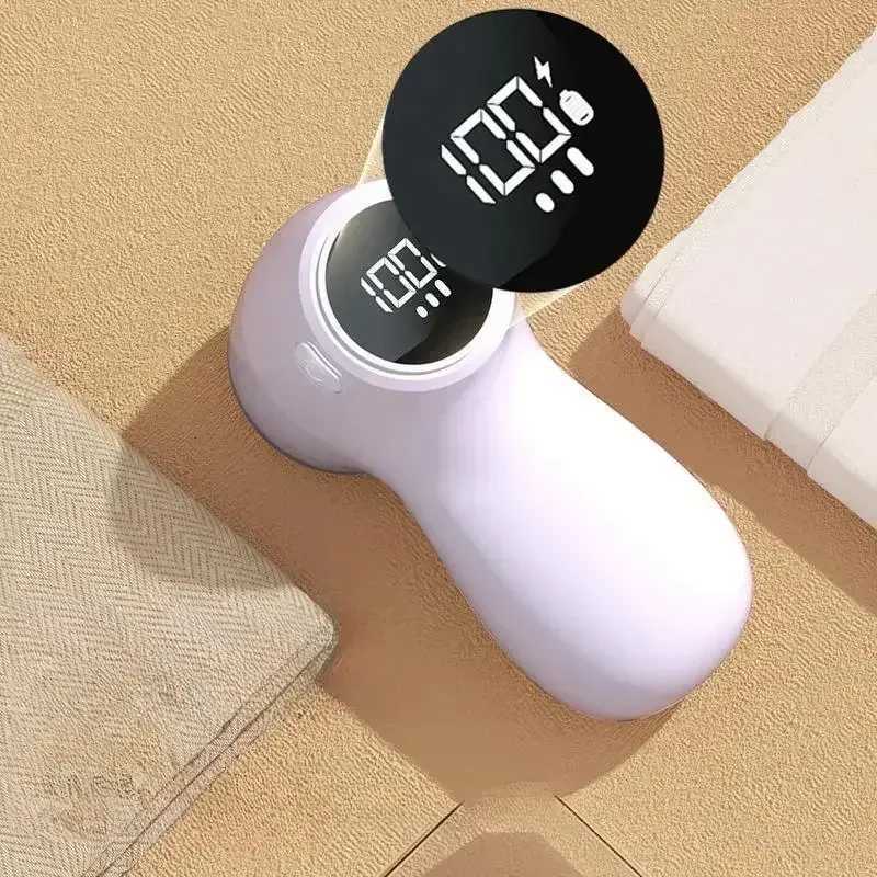 Electric Hairball Trimmer 6 Blades Smart LED Digital Display USB Charging Sweater Lint Remover Home Portable Fast Ball Remover M251203 - view 6