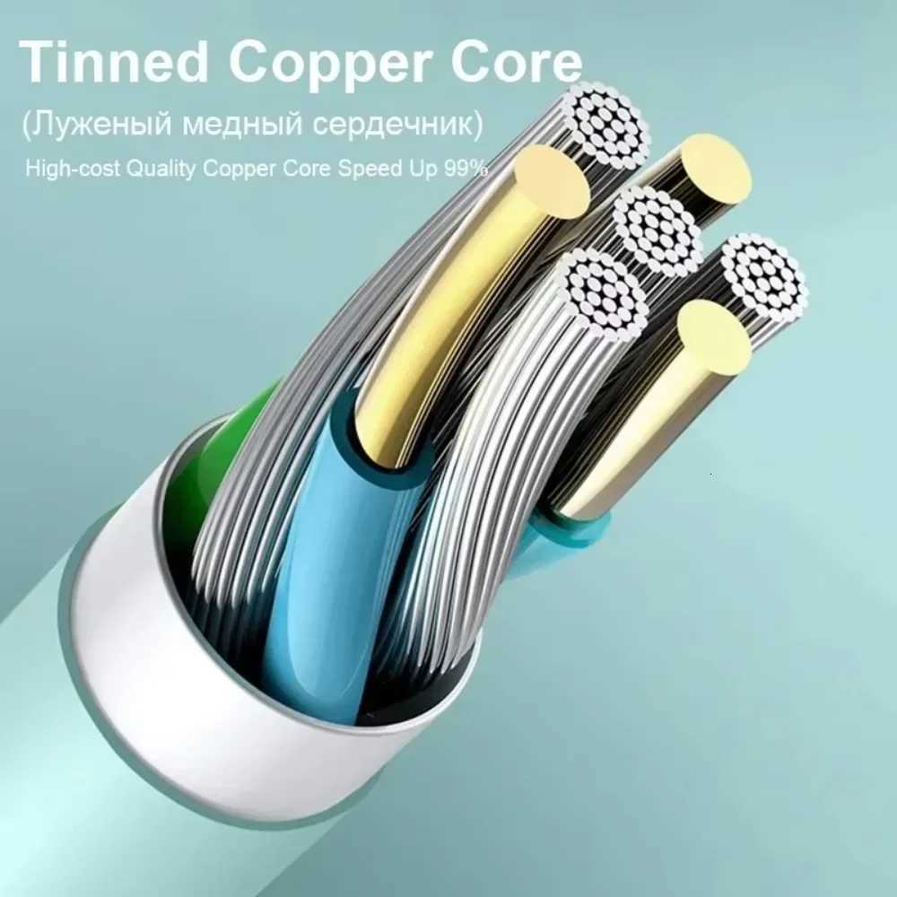 90 Degree Cable for Game Video 5A Fast Charging Cable USB A To Type C Liquid Silicone For Mobile C251203