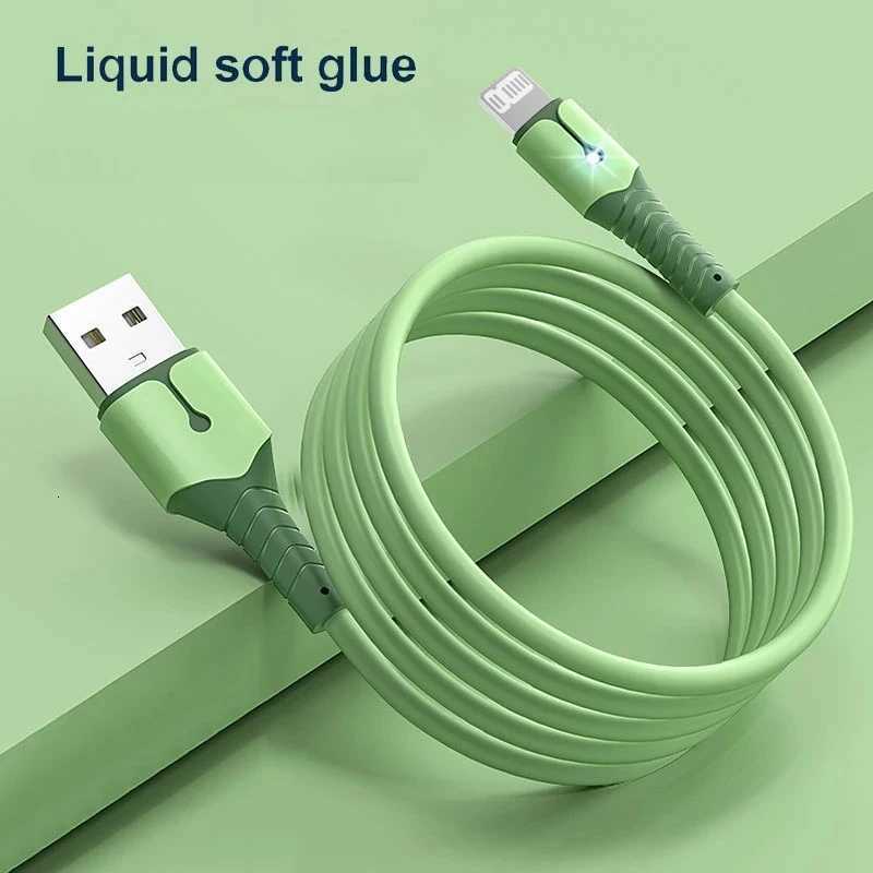 USB Cable for iPhone 14 13 12 11 Pro Max XS XR 6s 7 8 Plus iPad 3A Fast Charging Cable USB to ios Data Cable Quick Charger Wire C251203