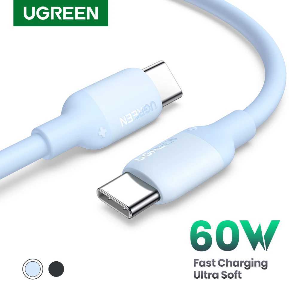 UGREEN 60W 100W USB C To Type C Cable PD Fast Charging Charger Cable For book Liquid Silicone USB Cable C251203