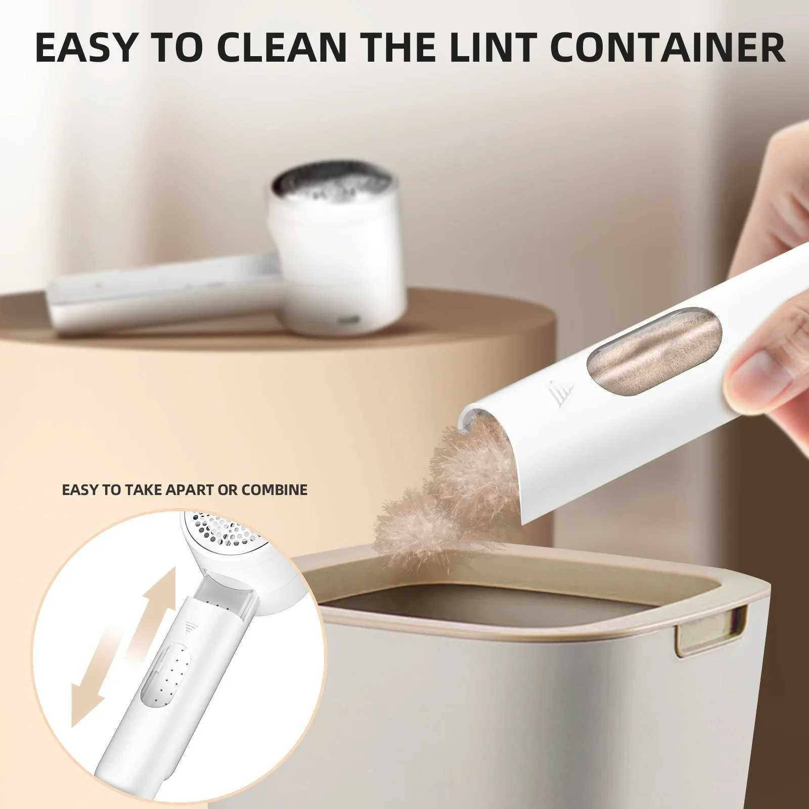 Mini Rechargeable Clothes Cleaner Fabric Remover Portable Electric Pellets Lint Sweater Fuzz Remover with Digital LED Display M251203 - view 7