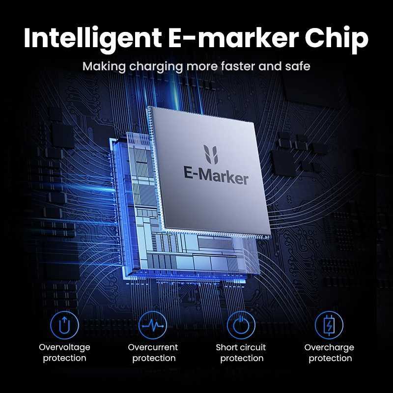 UGREEN PD 240W USB C to USB C Cable PD31 Fast Charge for Book Laptop iPhone 17 16 iPad S25 S24 5A PD Charging Cable C251203