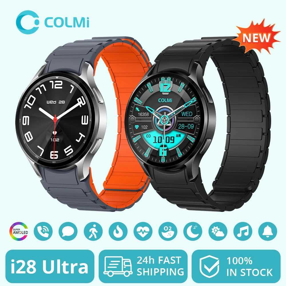 COLMI i28 tra AI Smartwatch AMOLED Display Built-in AI Da-GPT Muslim Prayer Call Watch Smartwatch For Men Wen C251203
