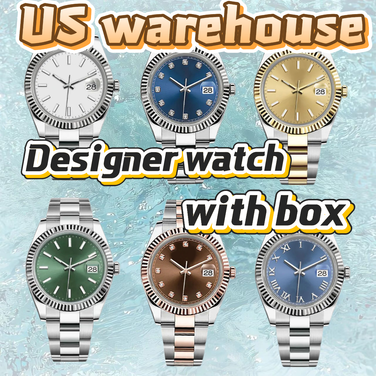watch mechanical womens mens watches man designer luxury watch sapphire glass water resistant stainless steel 28/36/41mm montre de luxe orologi with box