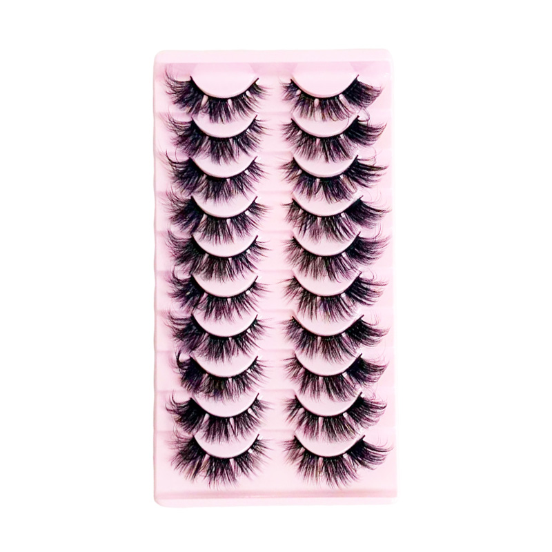 Thick curly eyelashes in one piece. High quality. The whole line is thick, curly, . Factory direct sales, supporting customization.