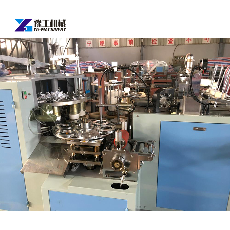 Automatic Paper Cup Lunch Box Forming Making Machine