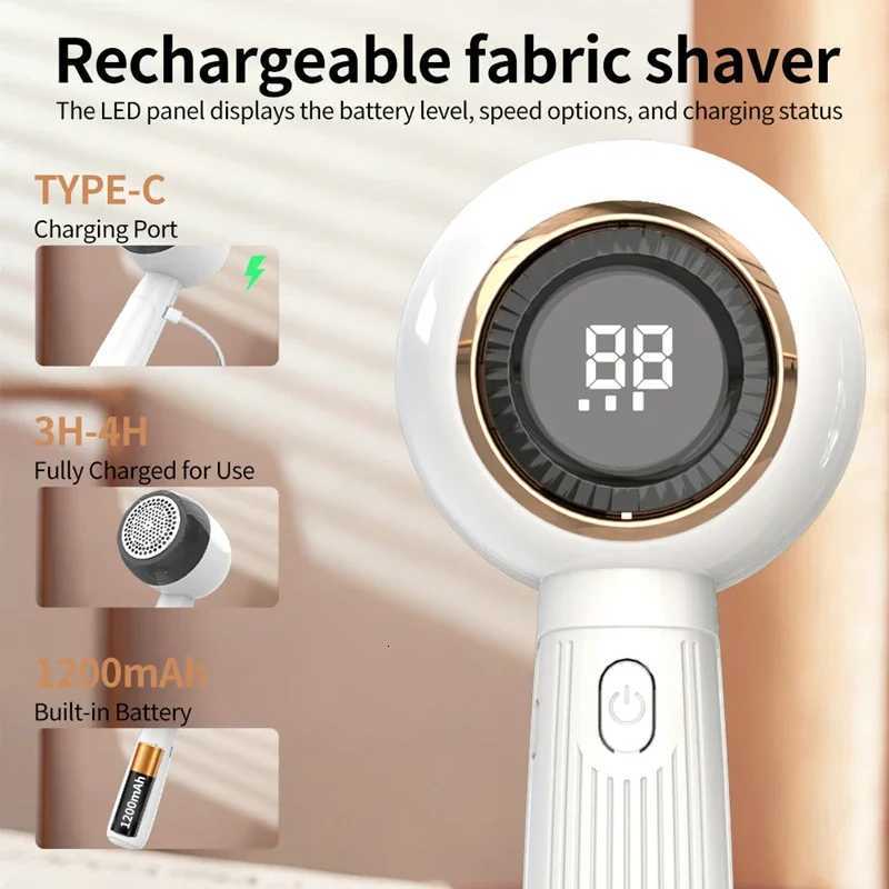 Recharge Lint Remover Clothes Fuzz Pellet Trimmer Machine Portable Charge Fabric Shaver Removes for Clothes Spools Removal M251203 - view 5