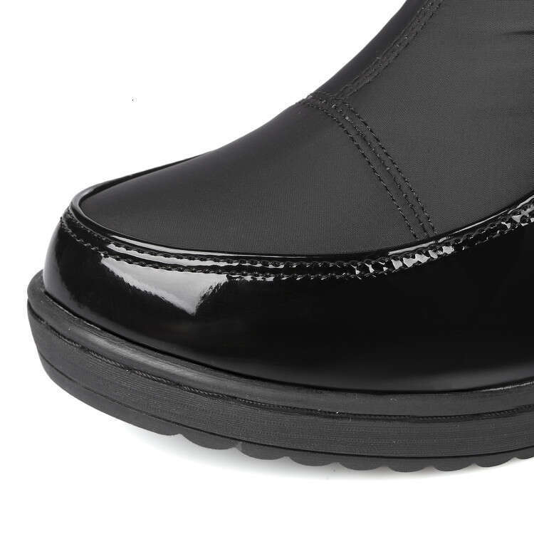 Fashion Snow Boots Long Boots Warm Winter Space Down Over The Knee Boots with Zipper Cotton Thickened And Fleece Lined Women's Size 35 41 42 43 4